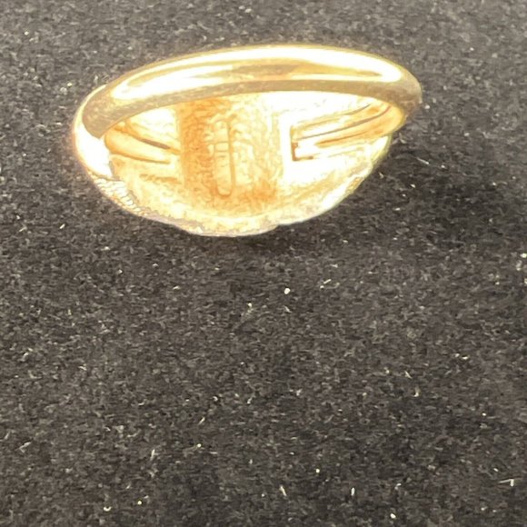 Womens Avon Ring Size 7 Gold Tone knot Jewelry - Picture 5 of 9